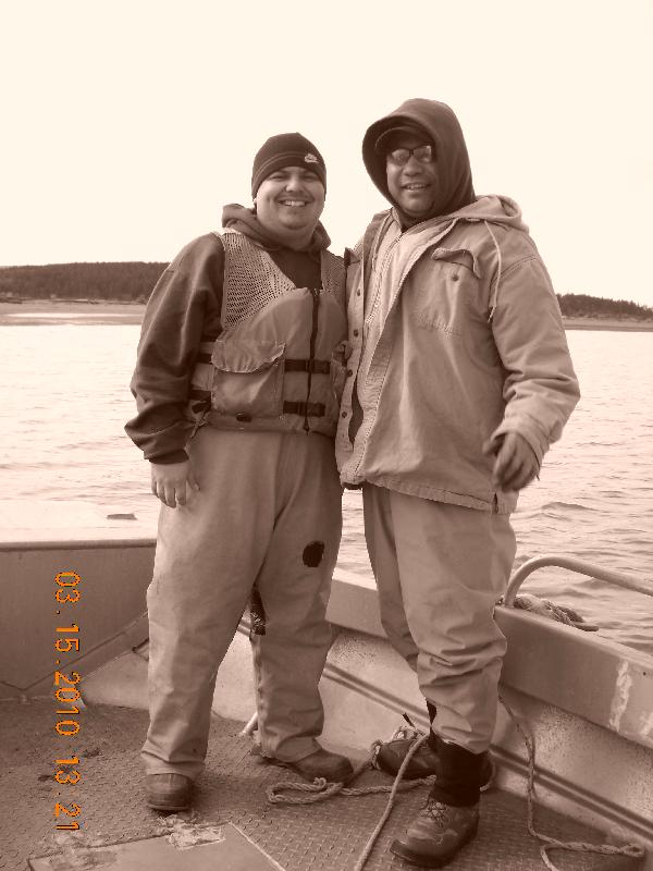 Victor (Turtle) Johnson and Frank Lawrence III