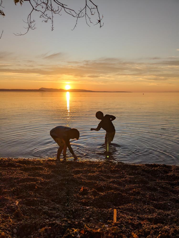 Students visit Orcas Island