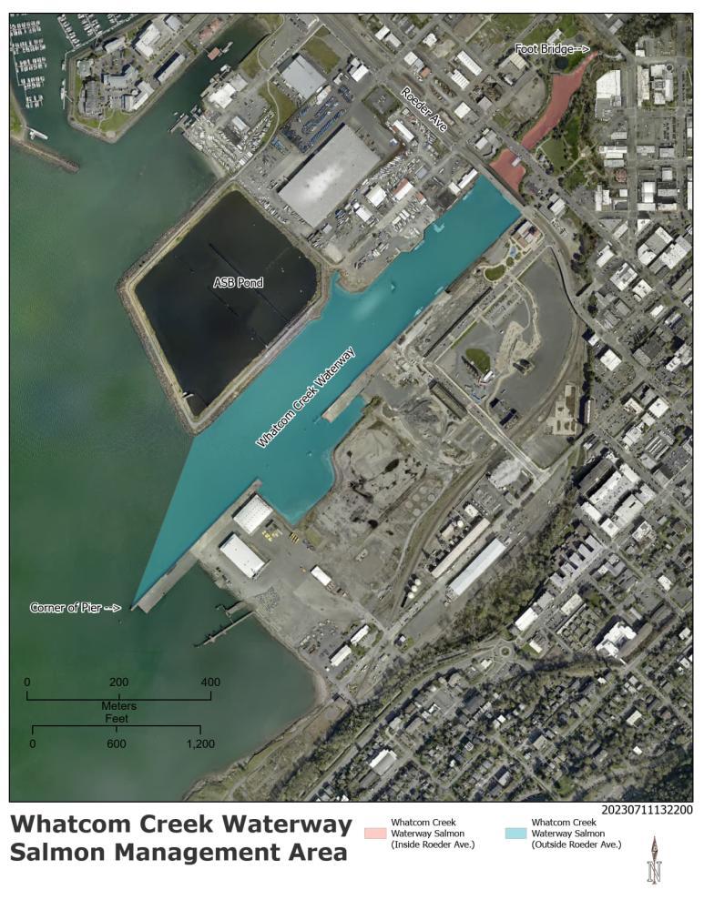 Whatcom Creek Waterway (77H) Detail Map